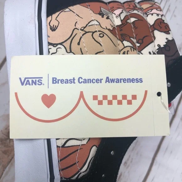 Vans Breast Cancer Awareness Sk8 Hi Shoes Nwt - Picture 5 of 12
